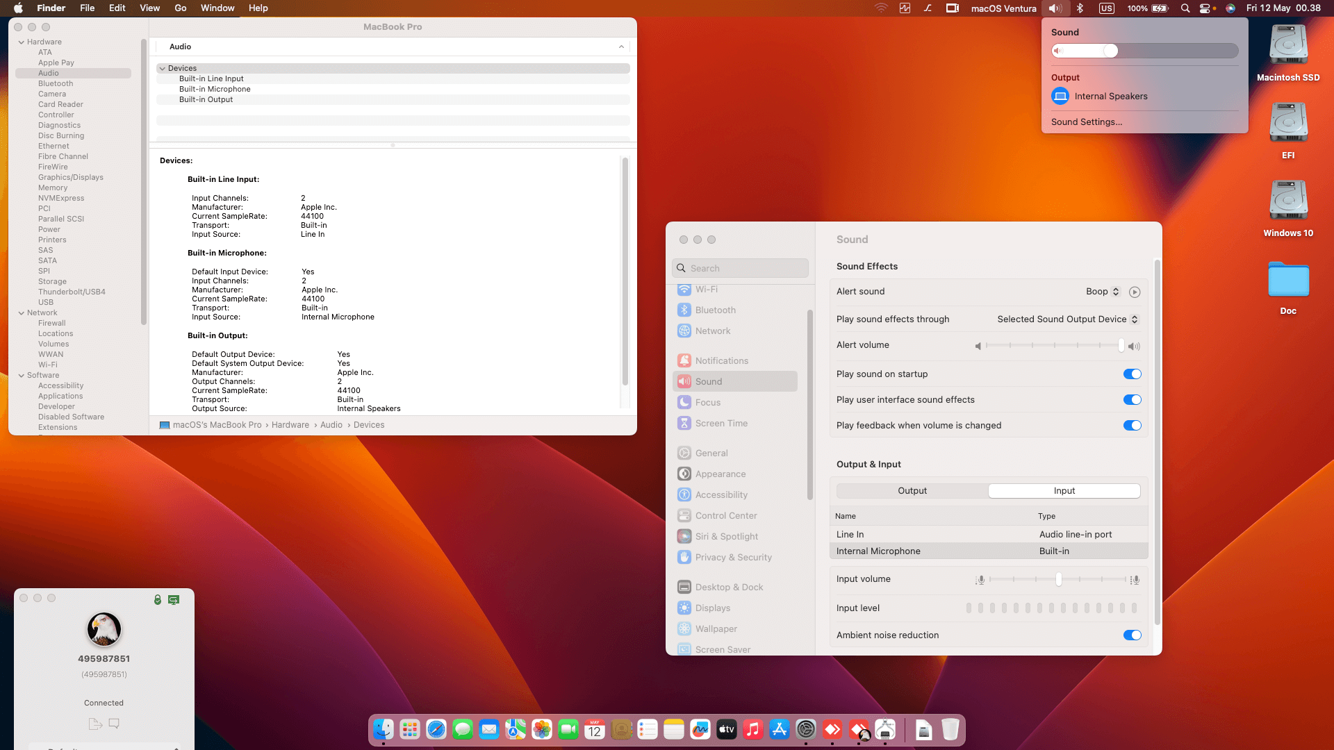 Lenovo Thinkpad P52S [KabyLake R   Intel UHD 620 + PS2 SMBUS]   OpenCore 1